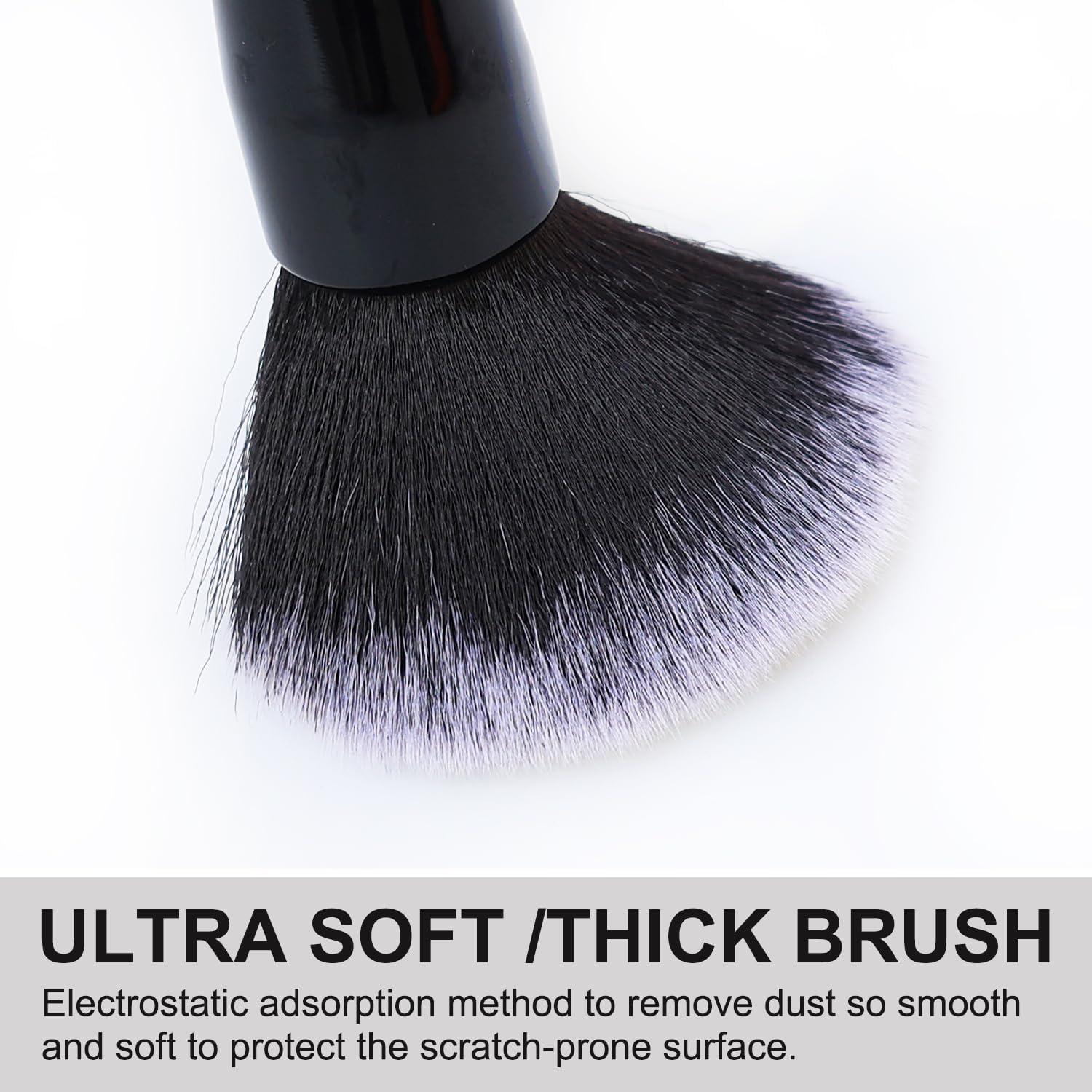 Cepillo de Plumas de Microfibra HSHTTKL para Limpieza Detallada