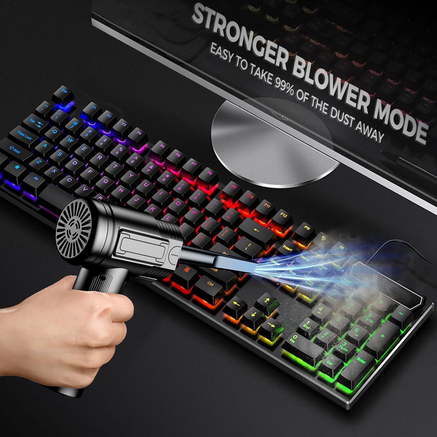 Soplador de Aire Comprimido RELIDOL VC023 100000RPM Recargable