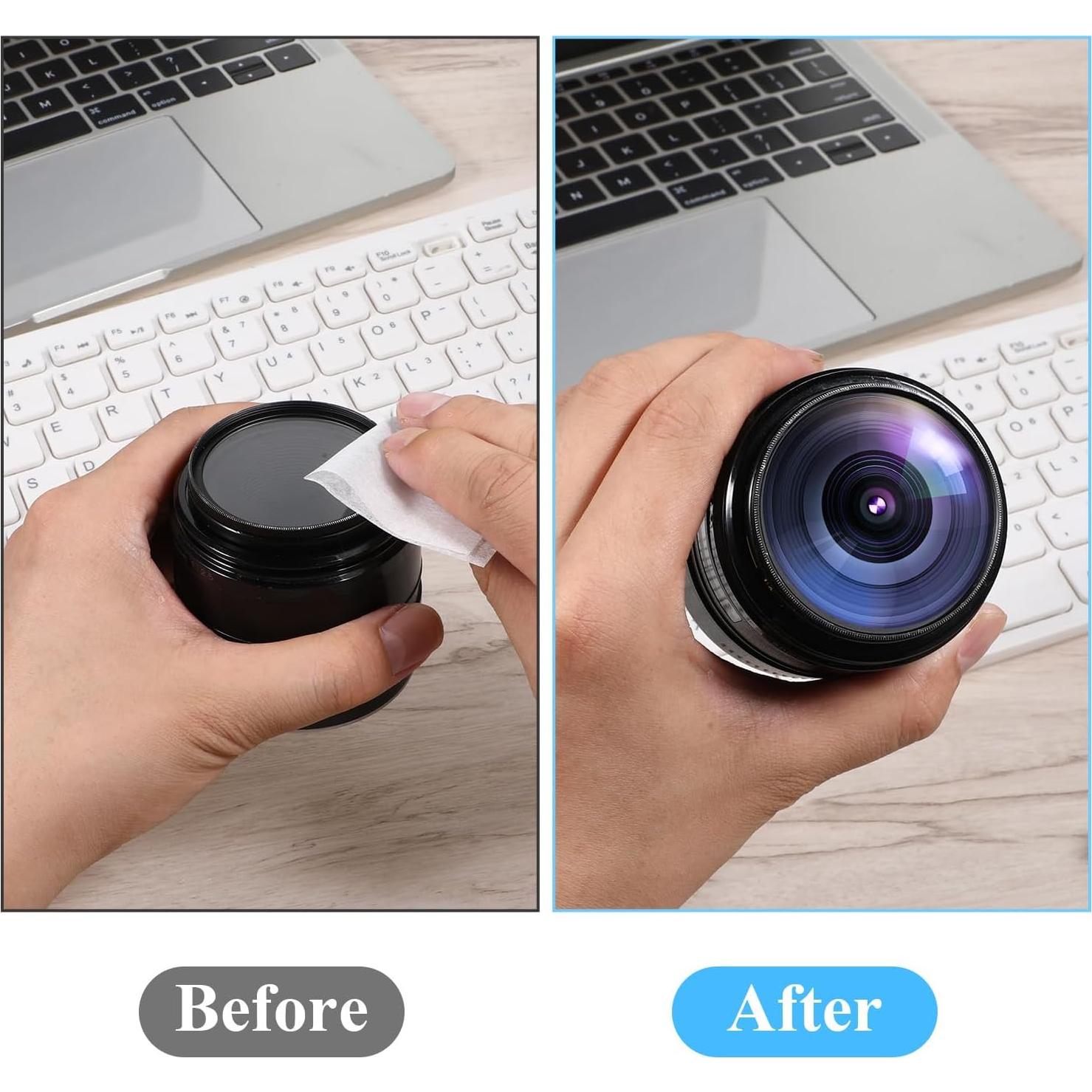 700 Hojas de Papel Limpiador JIYIN para Lentes y Pantallas