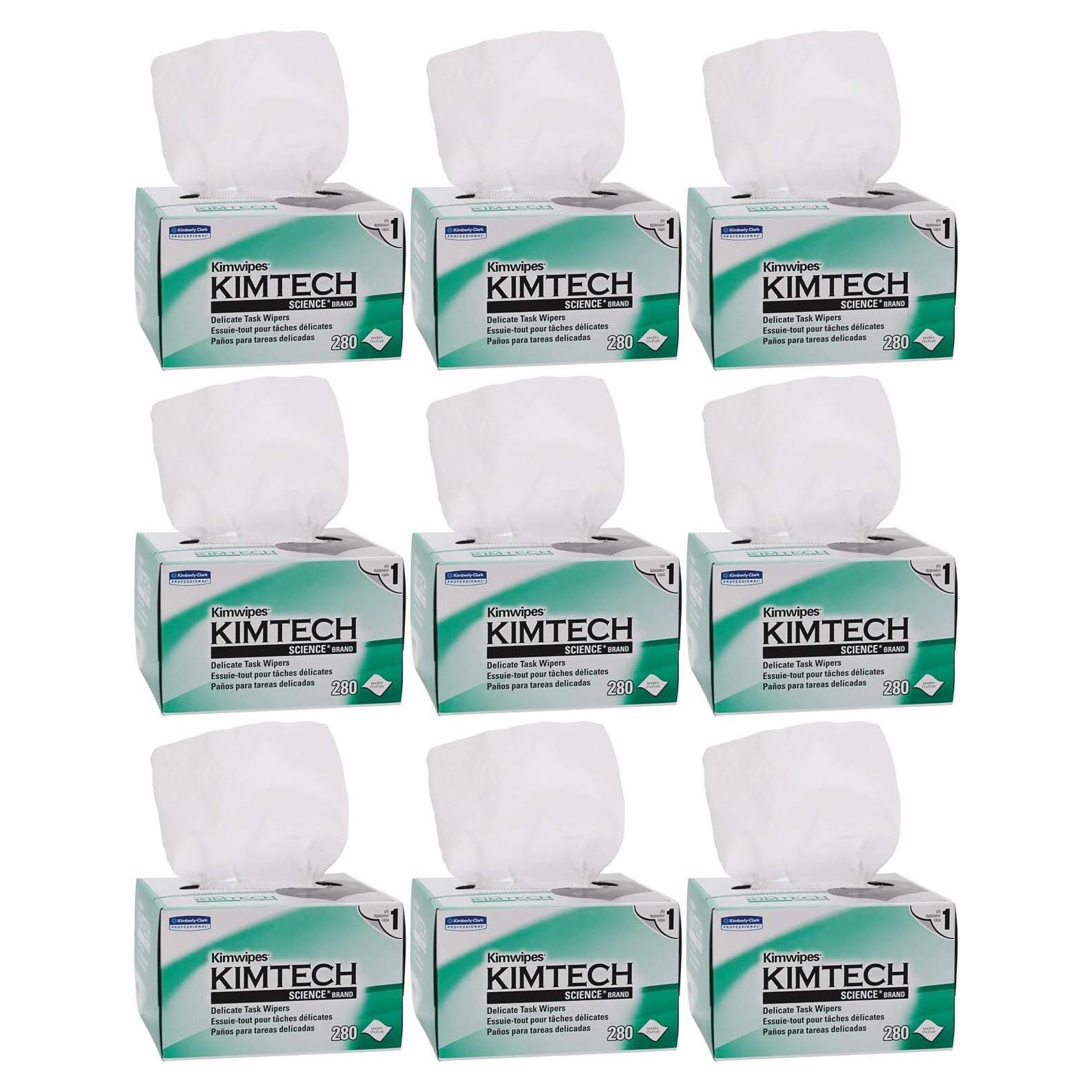 Toallitas Delicadas Kimtech Science KimWipes 280 Unidades