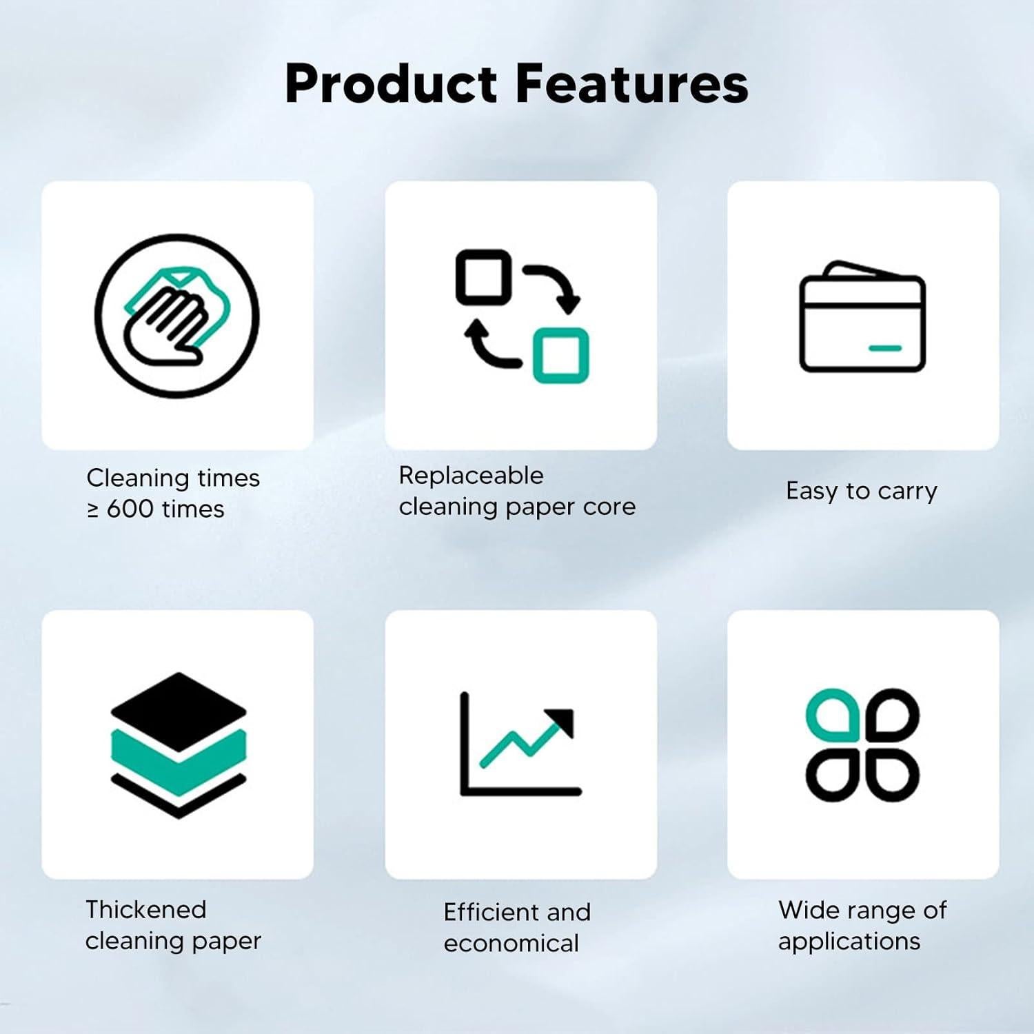 Toallitas de Limpieza de Fibra Óptica Yosoo - 180 Piezas