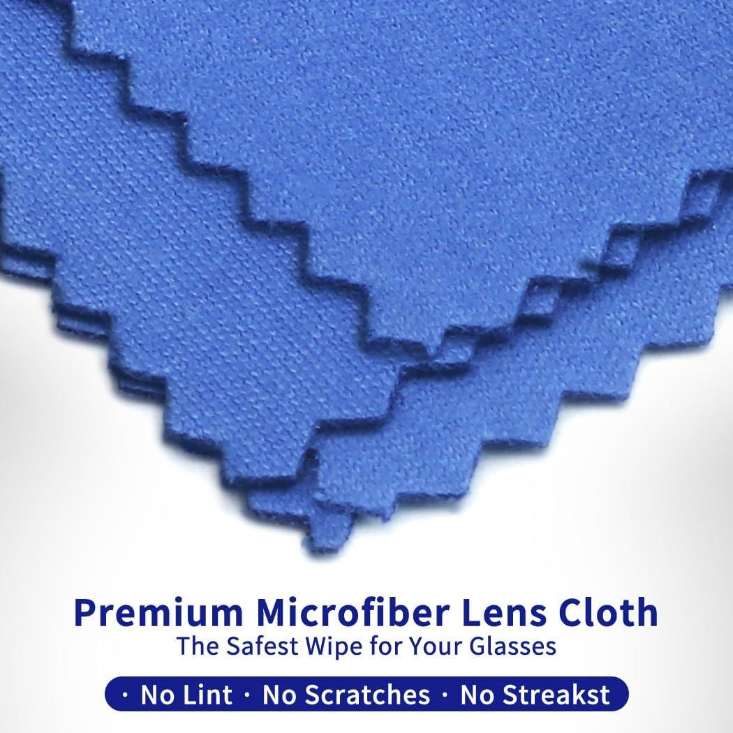 Paquete de 20 Paños de Microfibra iGeyzoe para Gafas