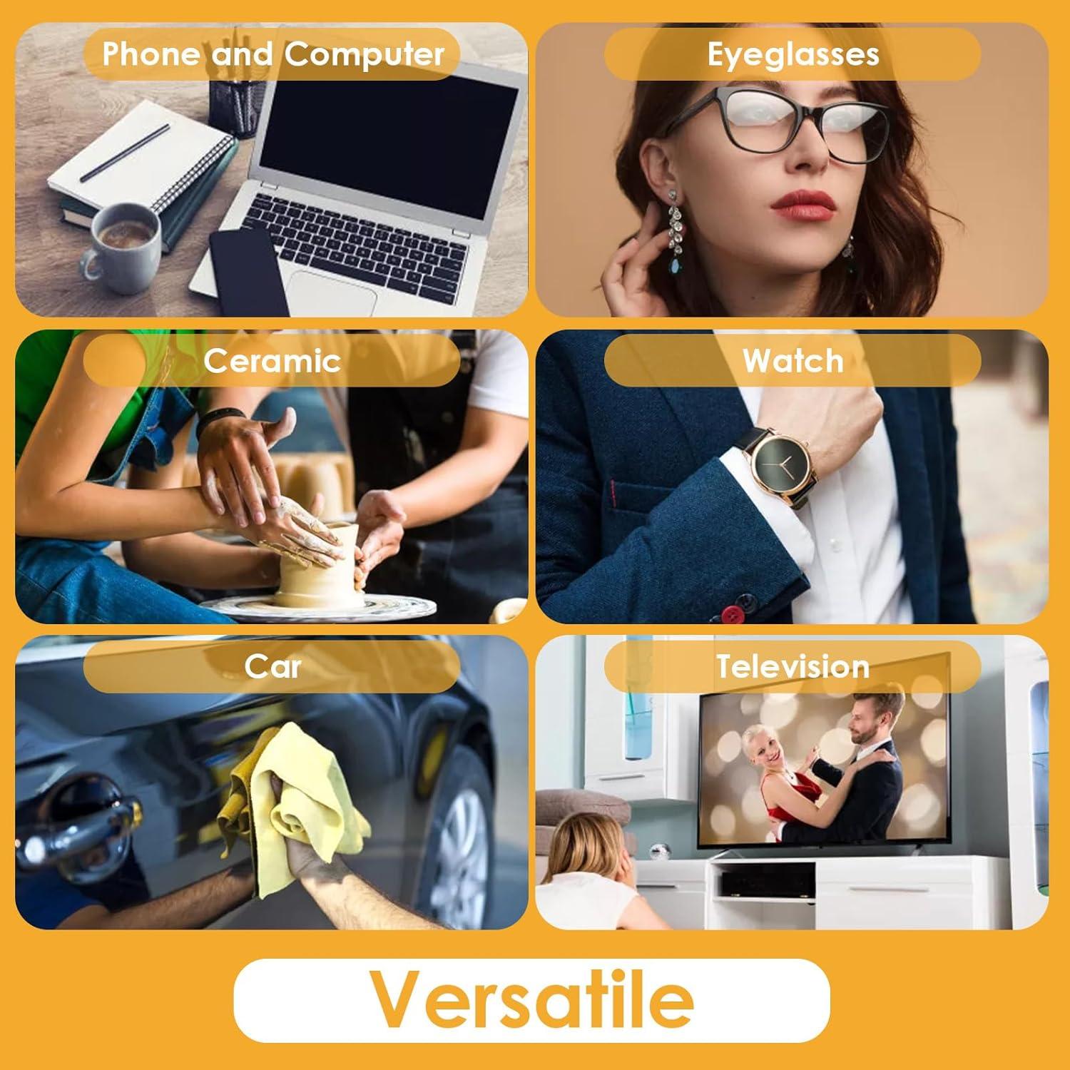 Paquete de 20 Paños Chamois Thinp 10x8 cm para Cerámica