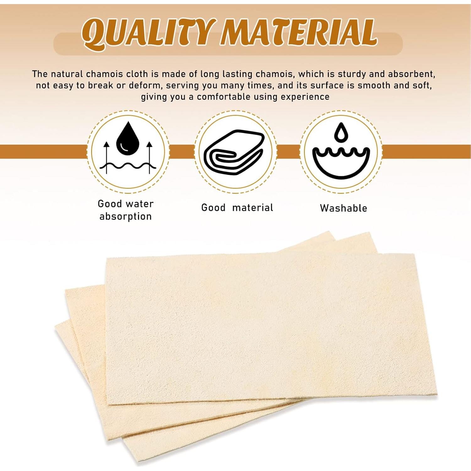 Kit de 20 Piezas de Paños de Chamois Potchen para Cerámica