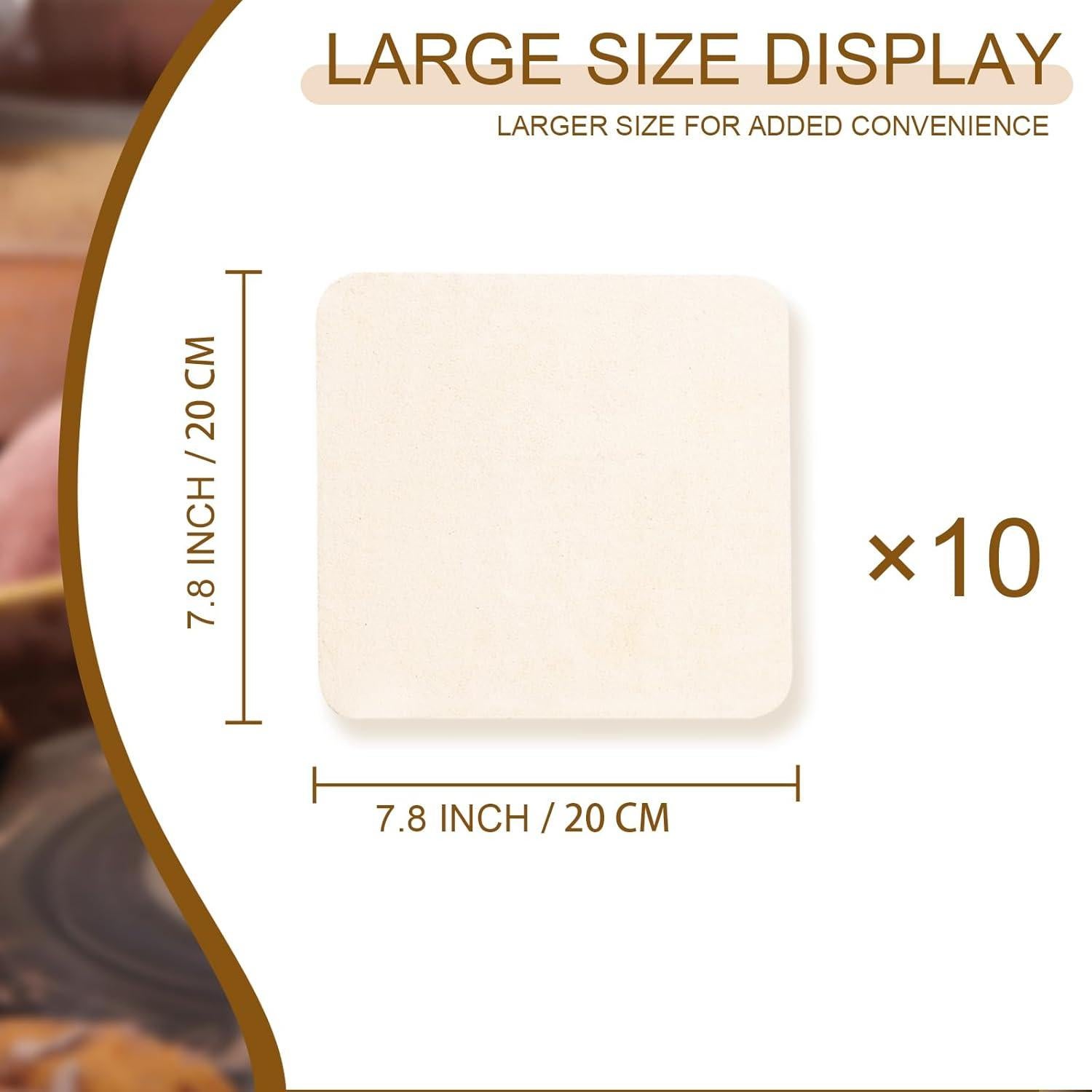 Paño de Chamois Artístico LEOLIO 10 Piezas 19.81 cm