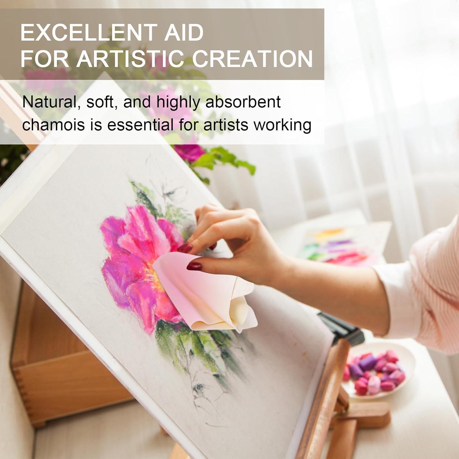 Paño de Chamois Artístico LEOLIO 10 Piezas 19.81 cm