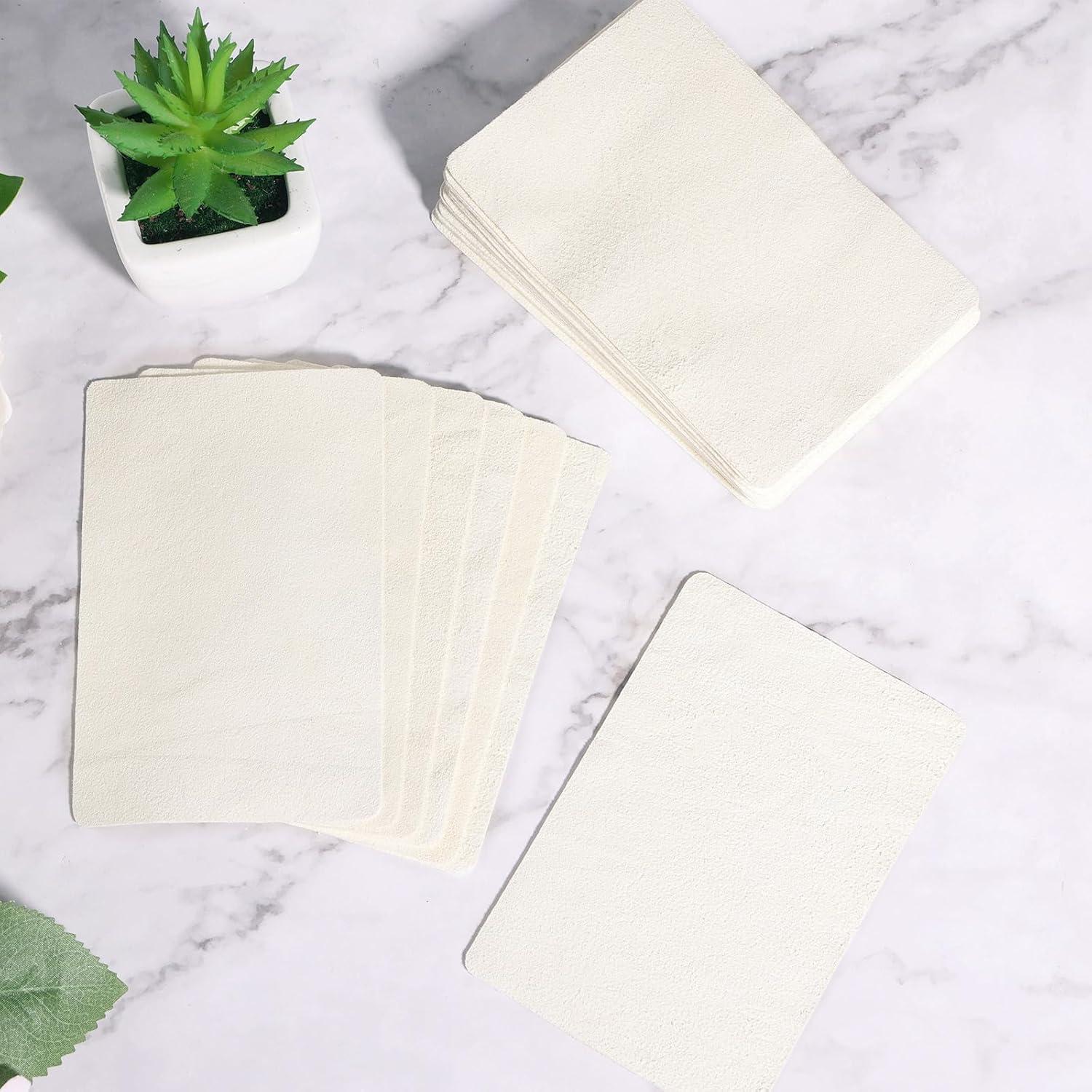 Paños de Chamois MAPVOLUT 30 Pcs 8.13x12 cm Suaves