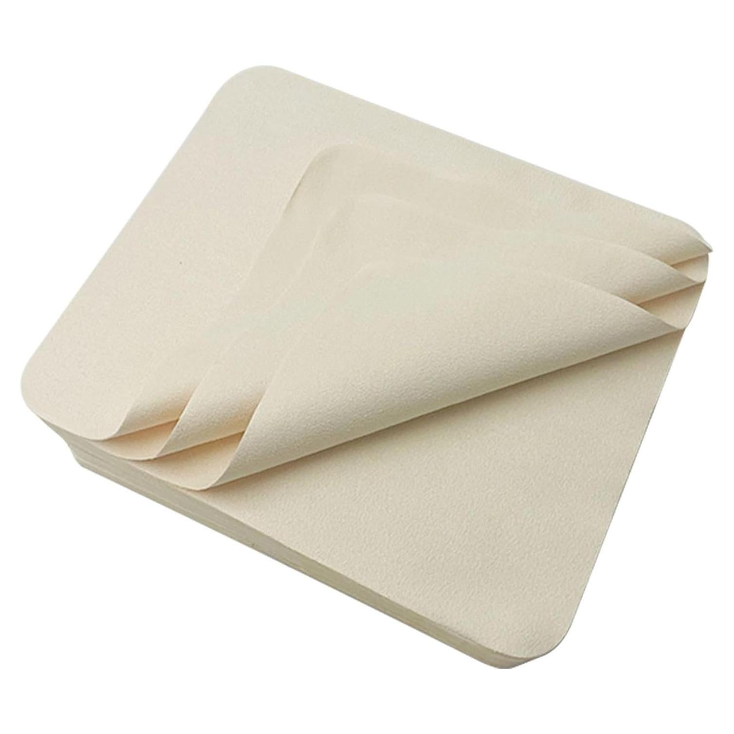 20 Piezas de Chamois Natural 17.5x14.5 cm para Alfarería