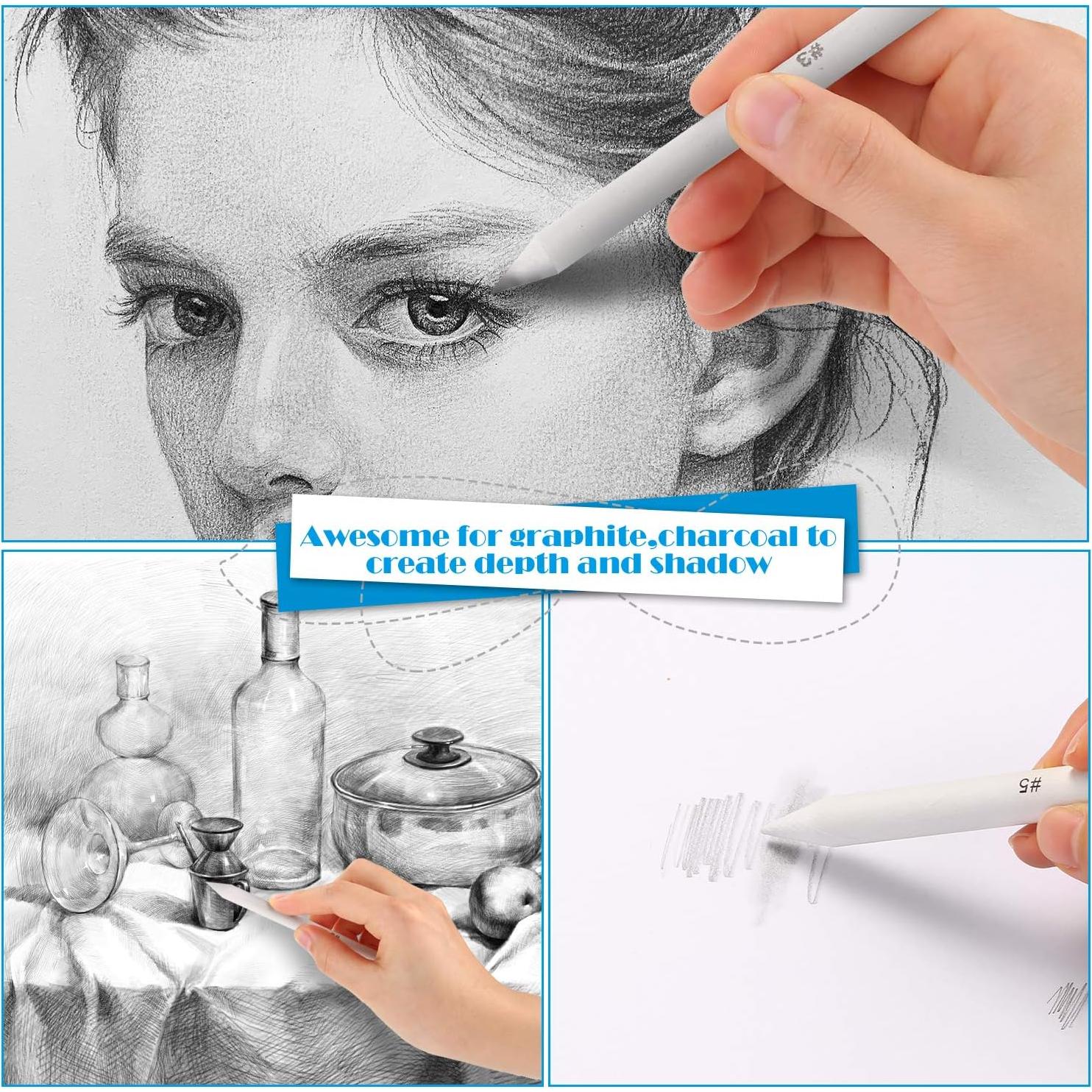 Set de Dibujo AGPTEK 22 Piezas con Difusores y Herramientas