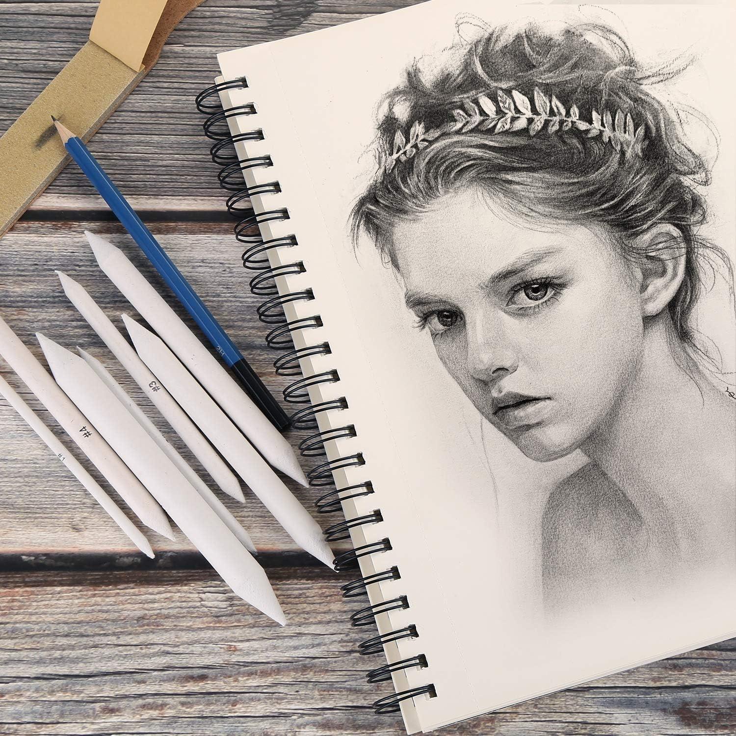 Set de Dibujo AGPTEK 22 Piezas con Difusores y Herramientas