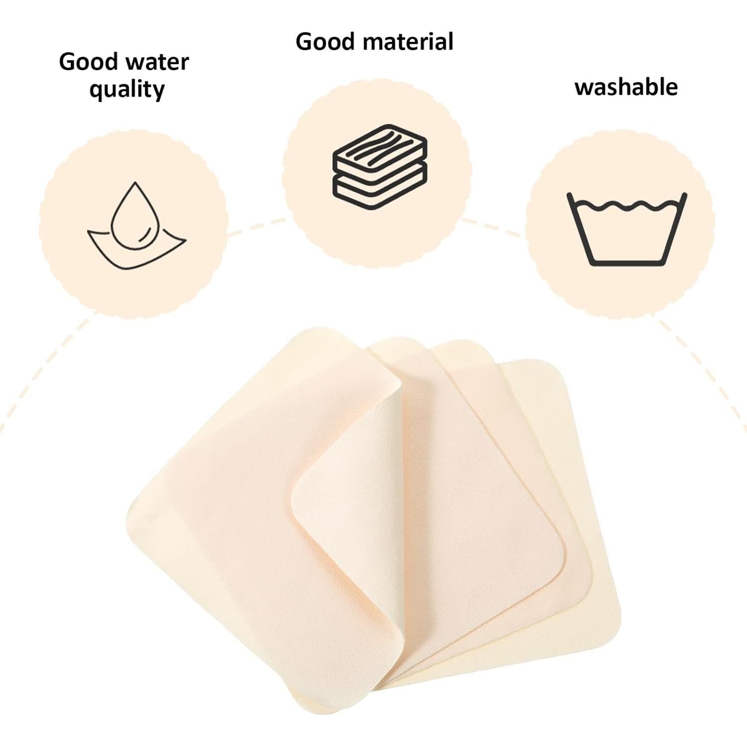 20 Paños de Gamuza para Cerámica Xthrotsenk 9.9x9.9 cm