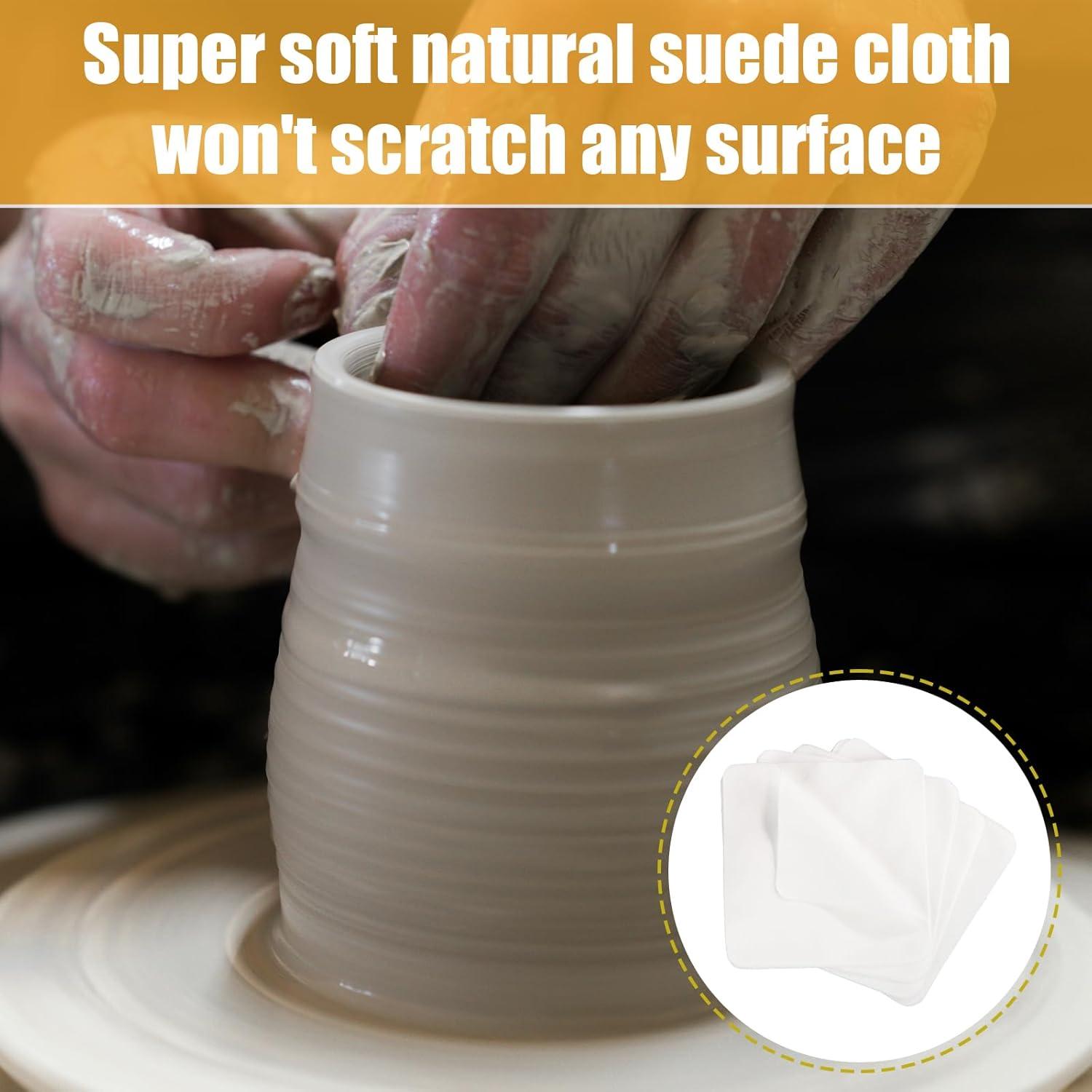 20 Paños de Chamois PEUTIER 10x10 cm Suaves y Absorbentes