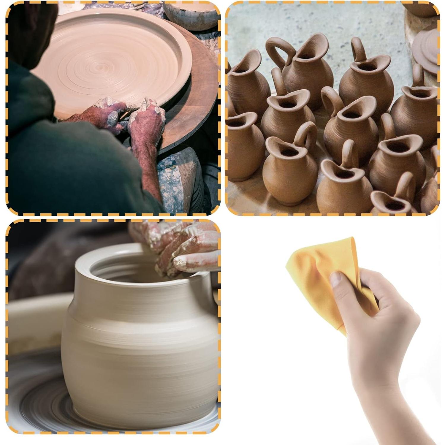 10 Piezas Paño Chamois Natural Homakover 17.5x14.5cm