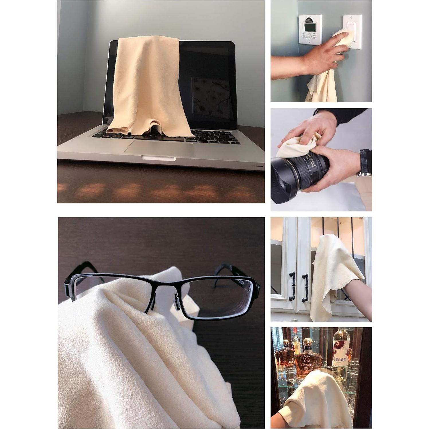 Toalla de Secado Chamois Natural SHEEPSKIN ELITE 4 Pies Cuadrados