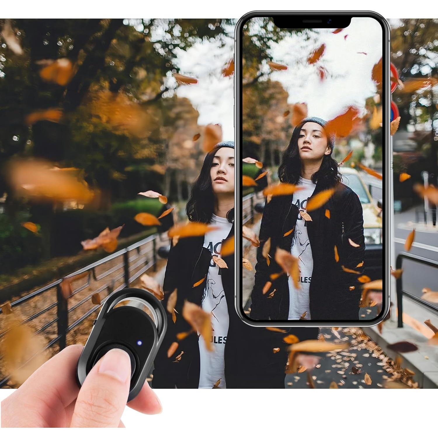 Control Remoto Bluetooth Polarduck para Cámara de iPhone y Android