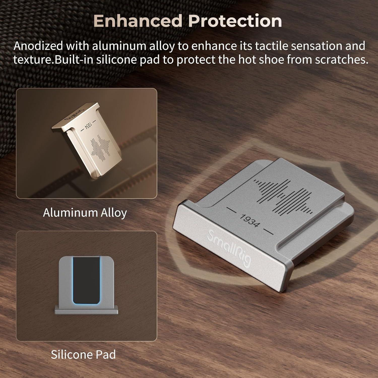 Cubierta de Zapata Caliente SmallRig 4697 Plata para FUJIFILM