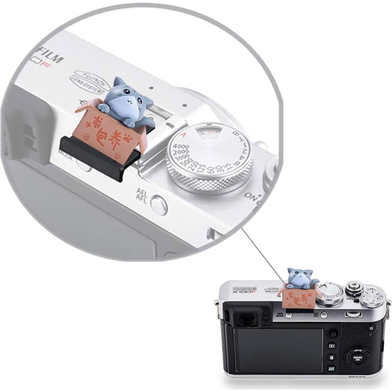 Cubierta de Zapata de Cámara MENGSOOD 2pcs Gato Protección