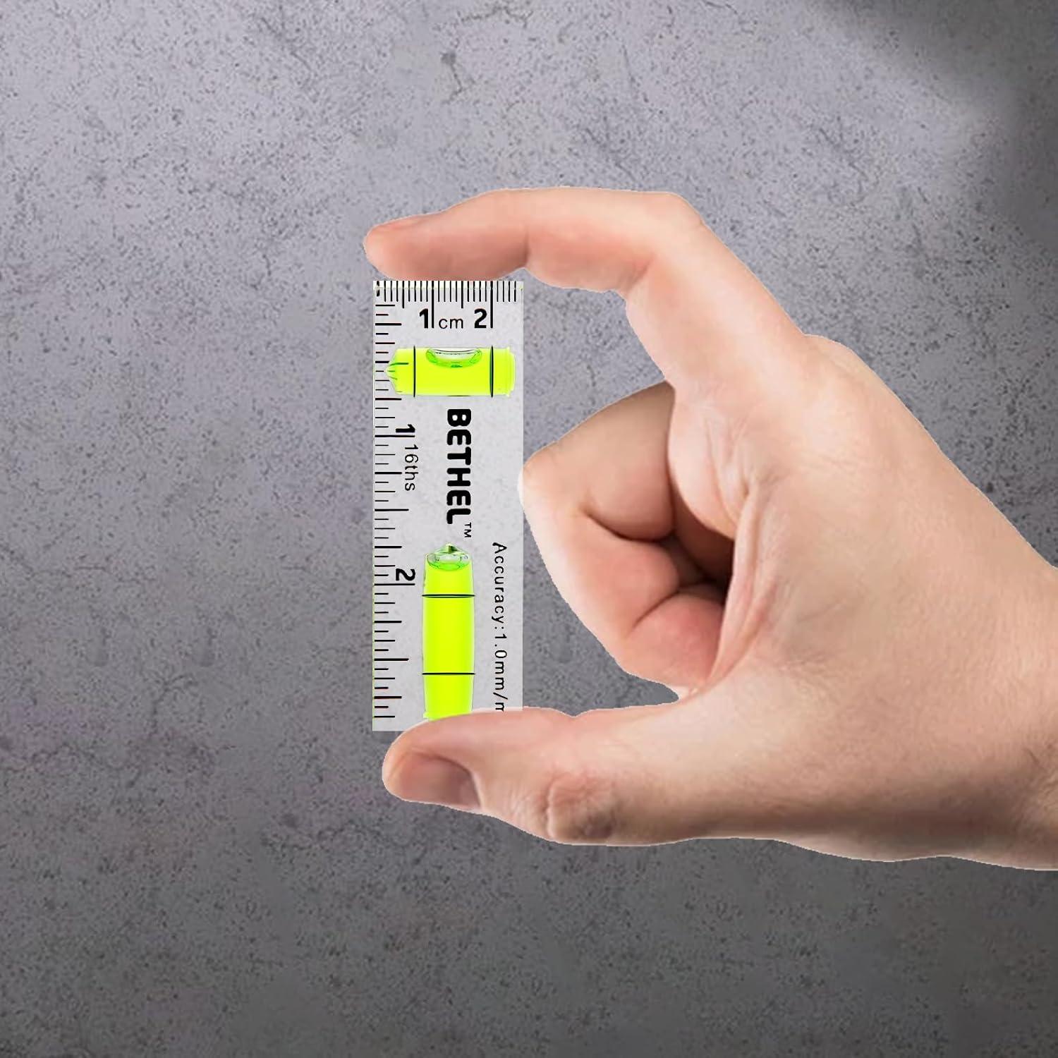 Nivel Mini Burbuja BETHEL 90°/180° Doble Dirección 7.5cm