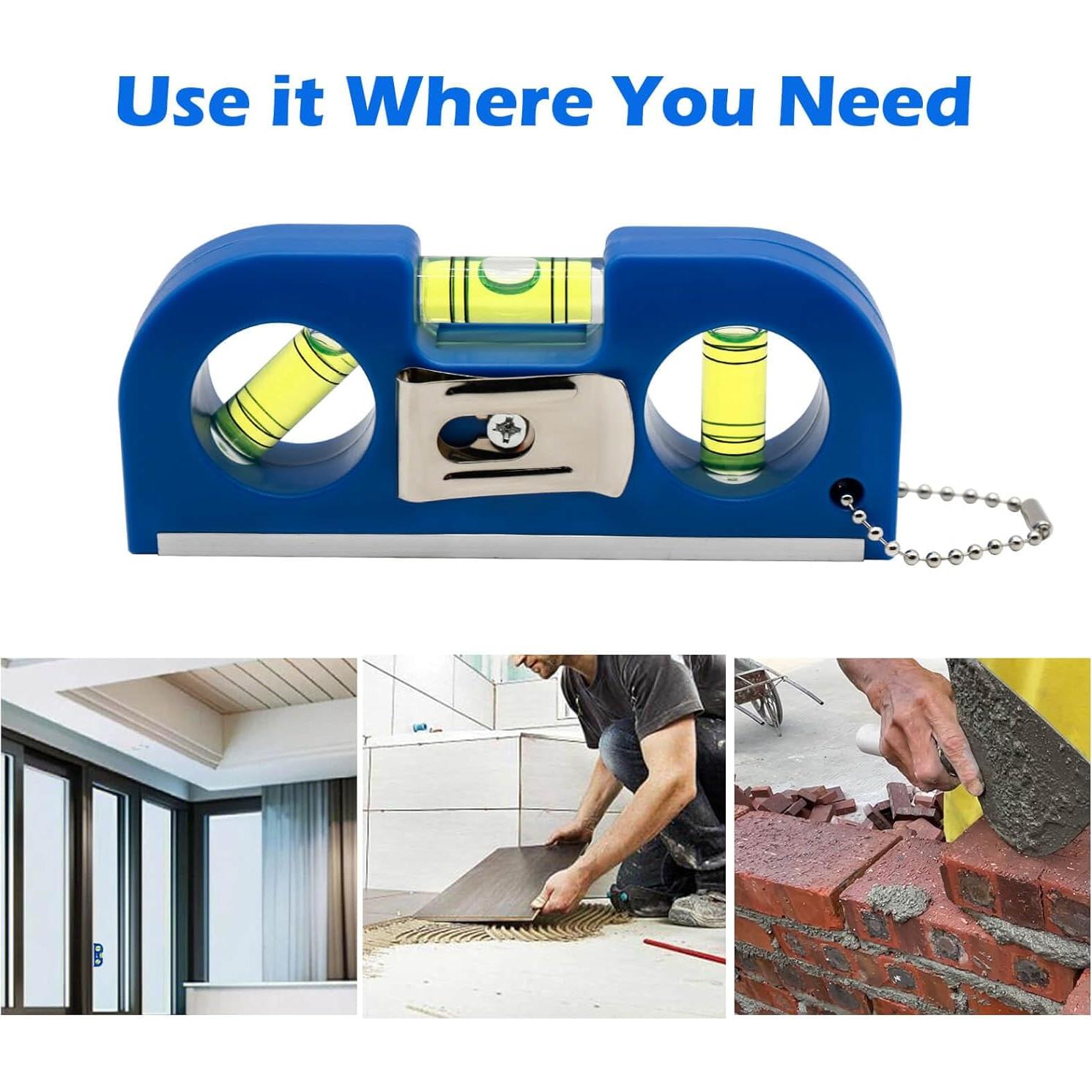 Juego de Niveles Magnéticos Sanung 4 Piezas Portátil