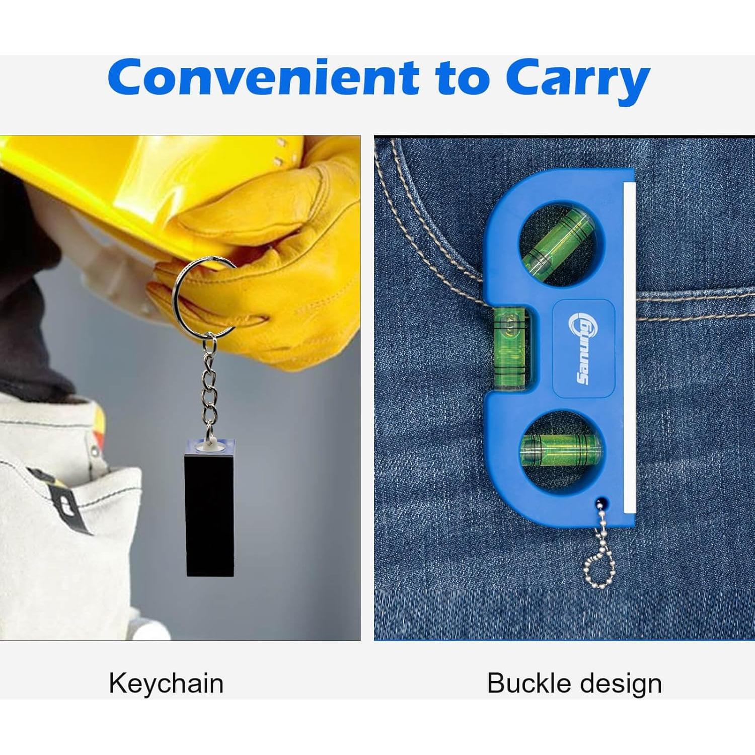 Juego de Niveles Magnéticos Sanung 4 Piezas Portátil