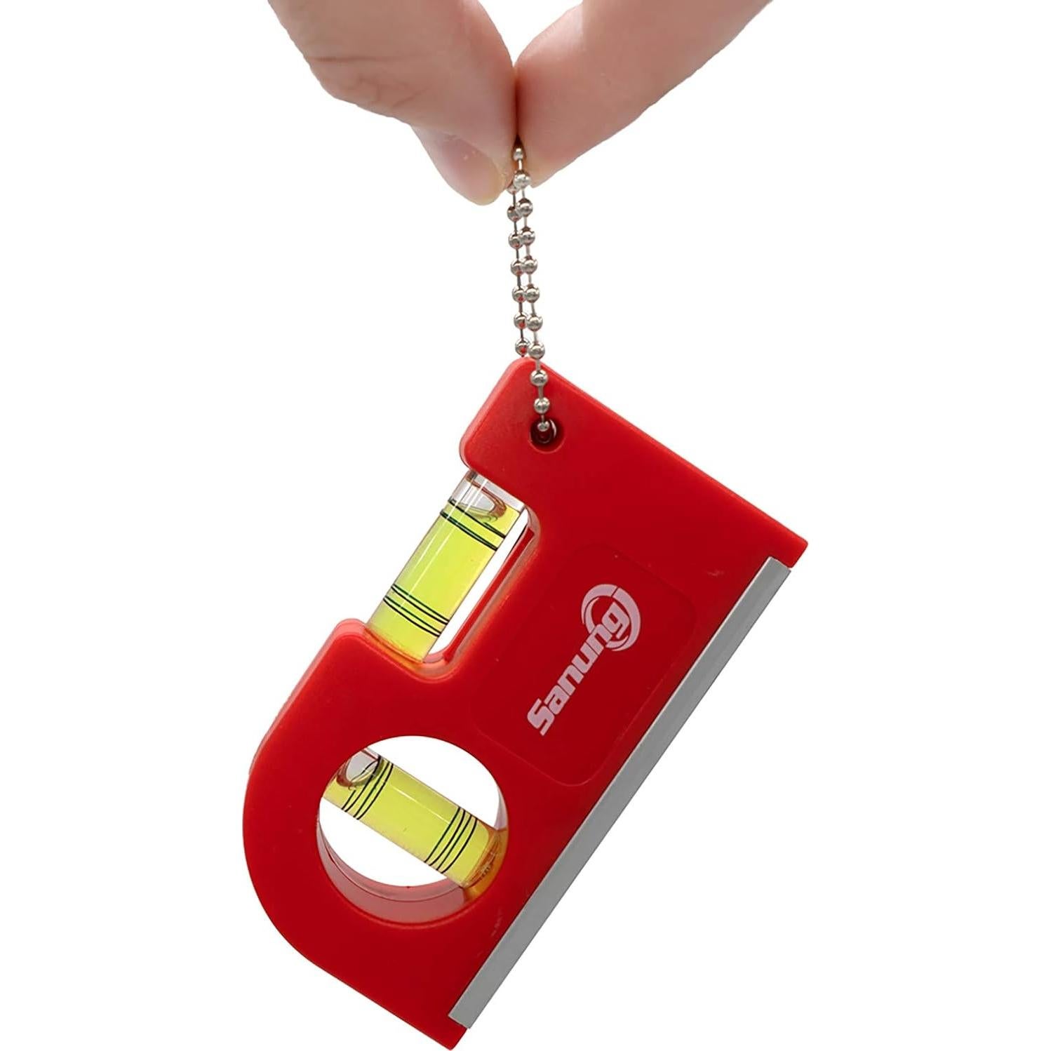 Mini Niveles de Burbuja Magnéticos Sanung - 2 Piezas con Bolsa