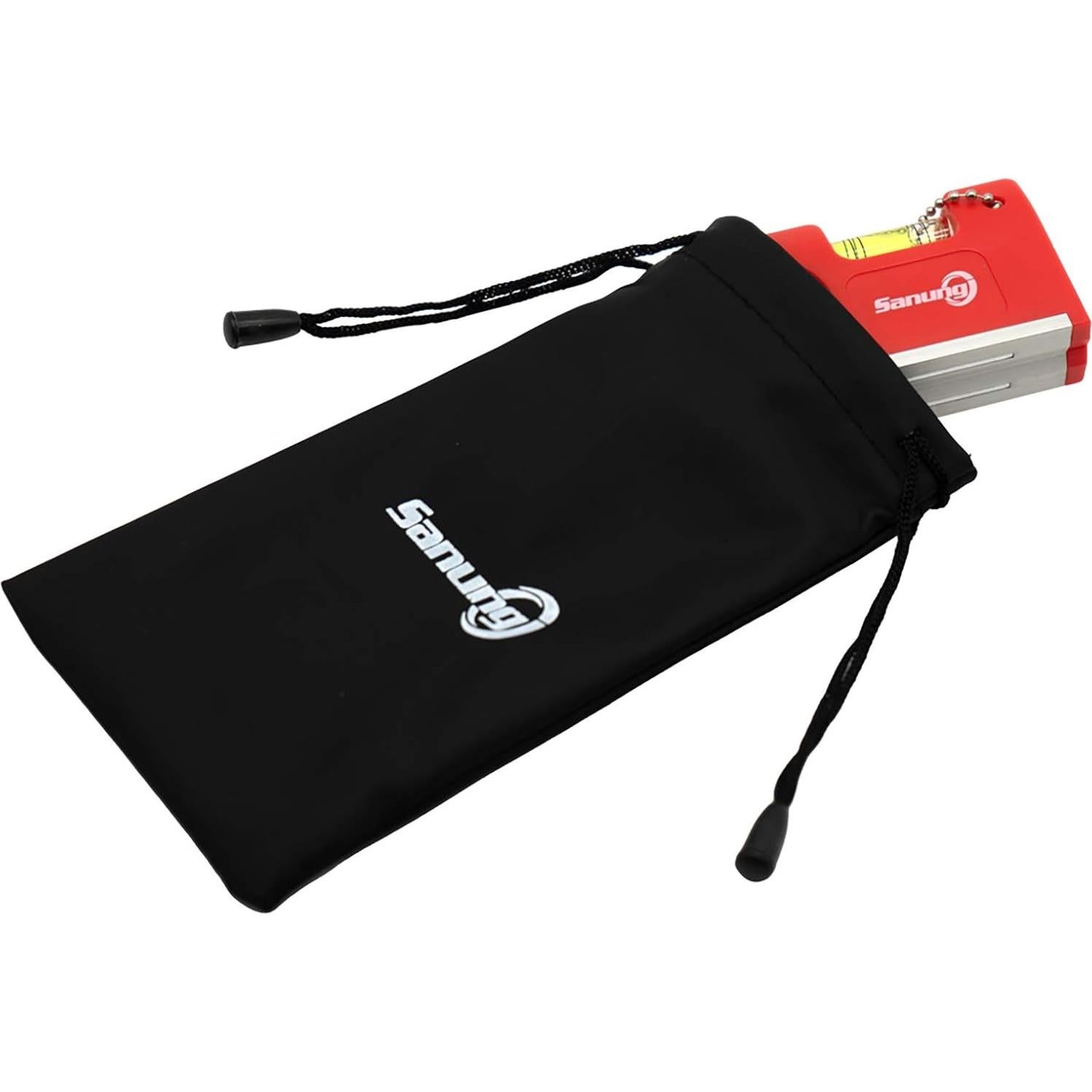 Mini Niveles de Burbuja Magnéticos Sanung - 2 Piezas con Bolsa