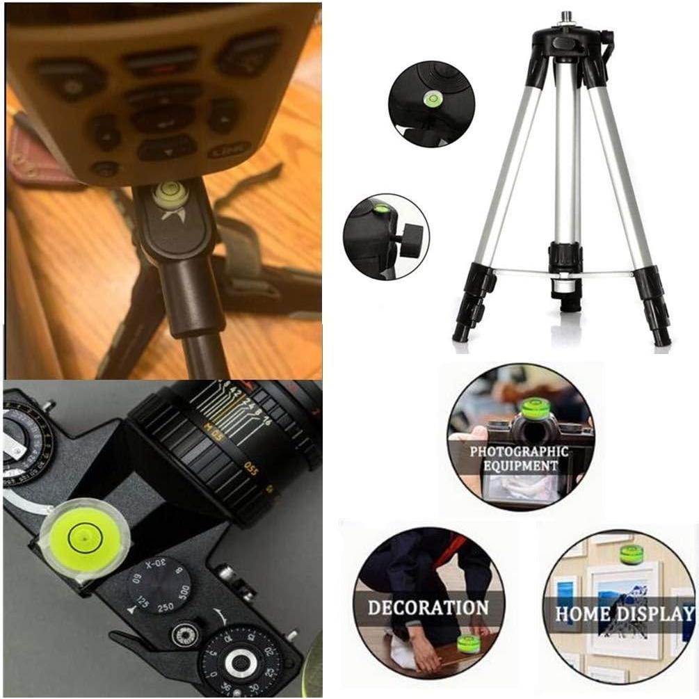 10 Piezas Nivel Circular Mini 10x6mm SIZIKJXGHWYI Acrílico