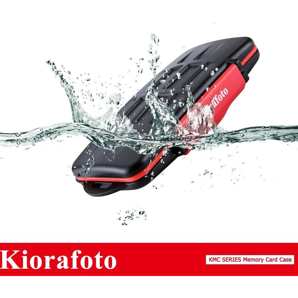 Funda Protectora Kiorafoto para 12 Tarjetas SD y Micro SD