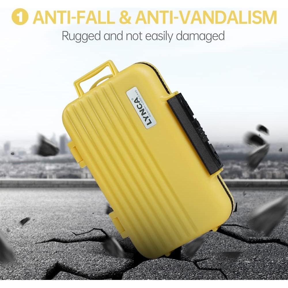 Estuche LYNCA para 24 Tarjetas de Memoria Resistente al Agua