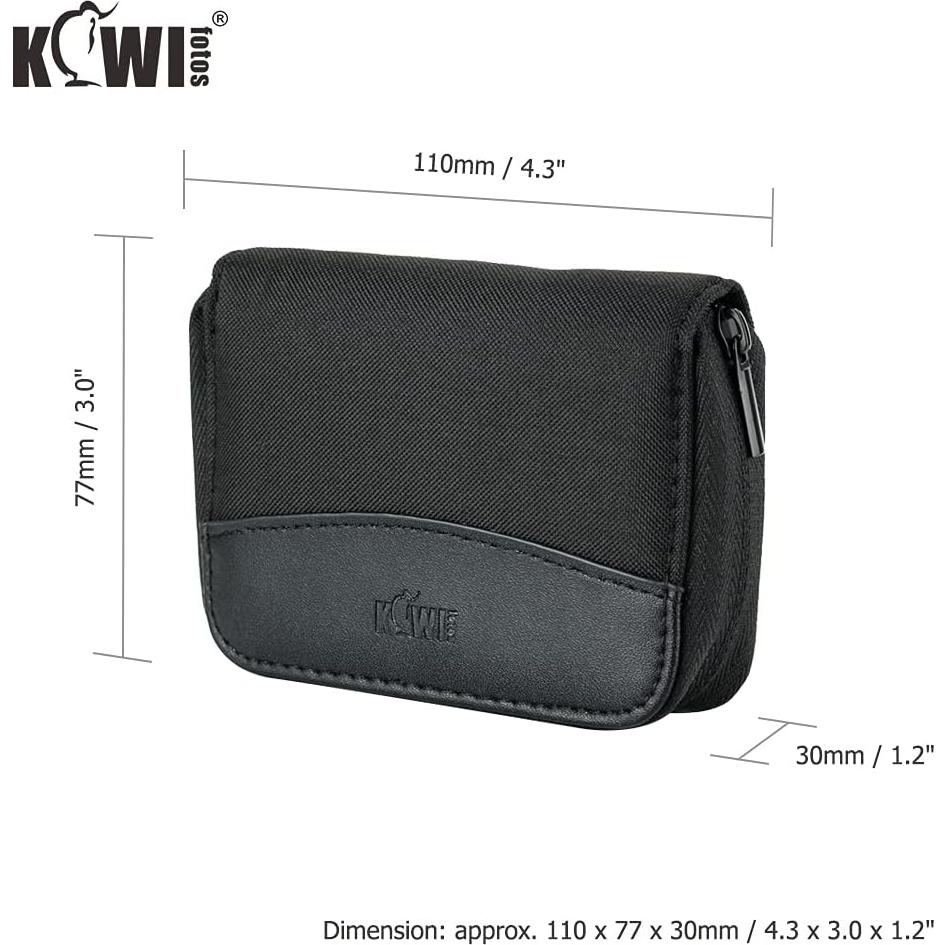 Estuche para tarjetas de memoria 28 ranuras SD CF Negro