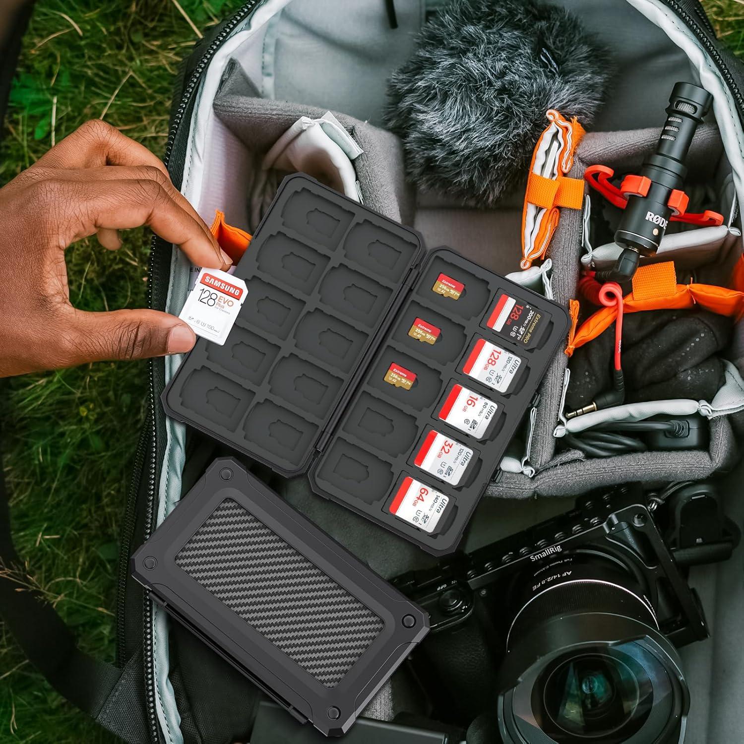 Estuche Organizador para 40 Tarjetas SD y TF THELIFELICIOUS