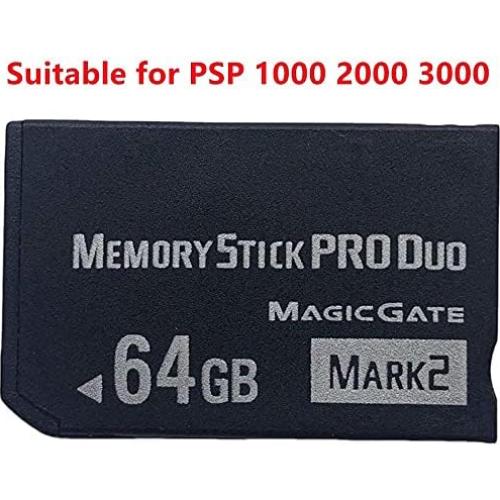 Tarjeta de Memoria 64GB Pro Duo WQDMKE para PSP y Cámaras