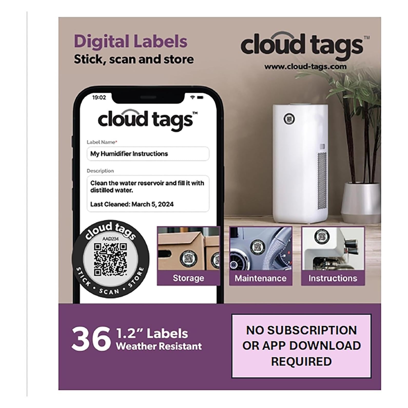 Etiquetas QR Programables OPENSCREEN 36 Unidades 3.18 cm