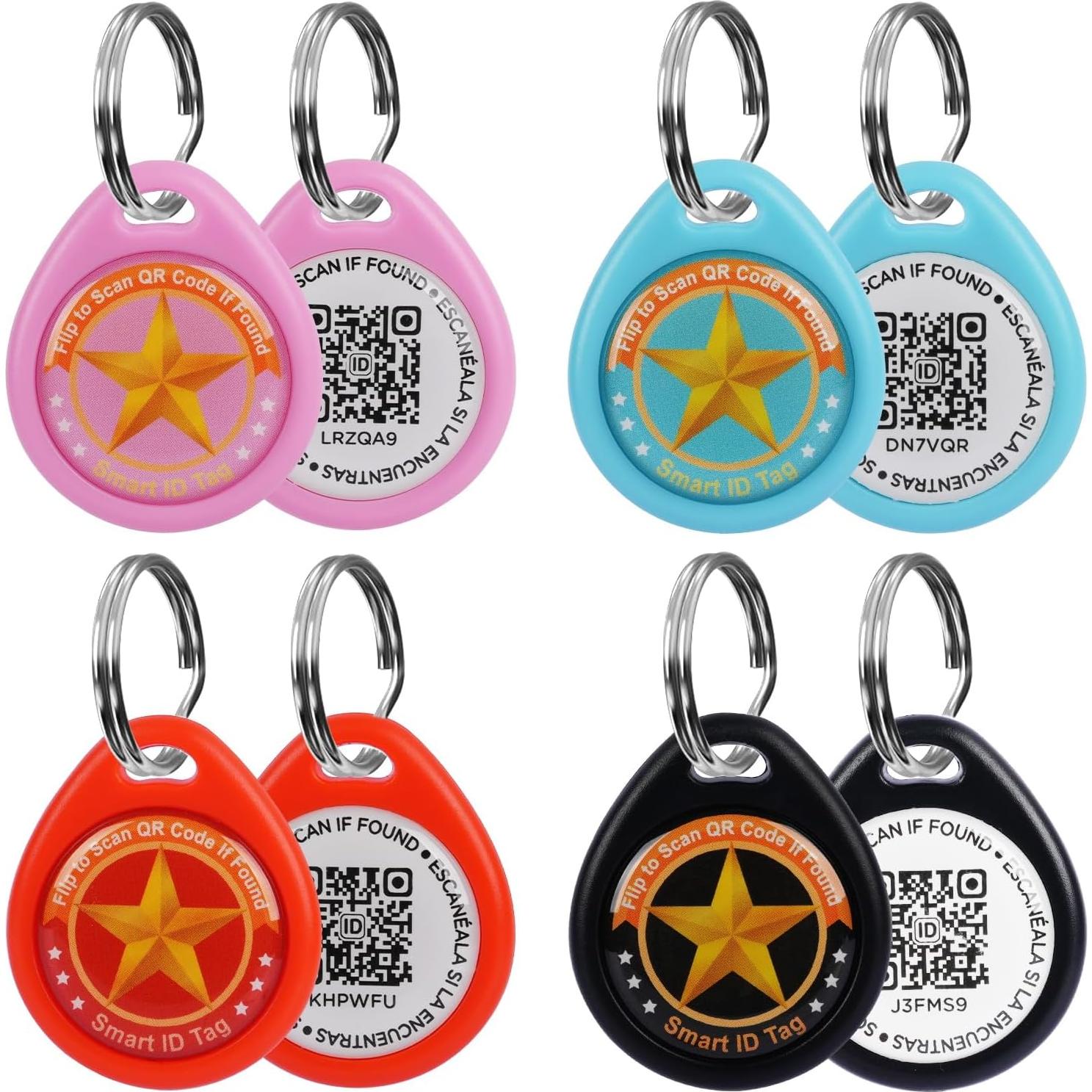 Etiqueta de Identificación QR para Mascotas Icitekwan - S Negra