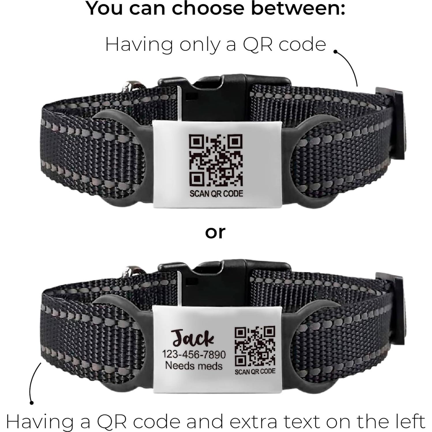 Etiqueta de identificación para mascotas PAWNIMALS con QR