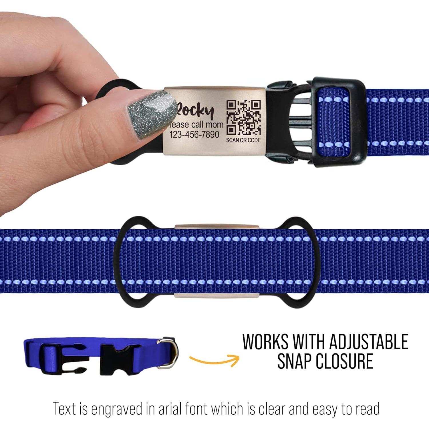 Etiqueta de identificación para mascotas PAWNIMALS con QR