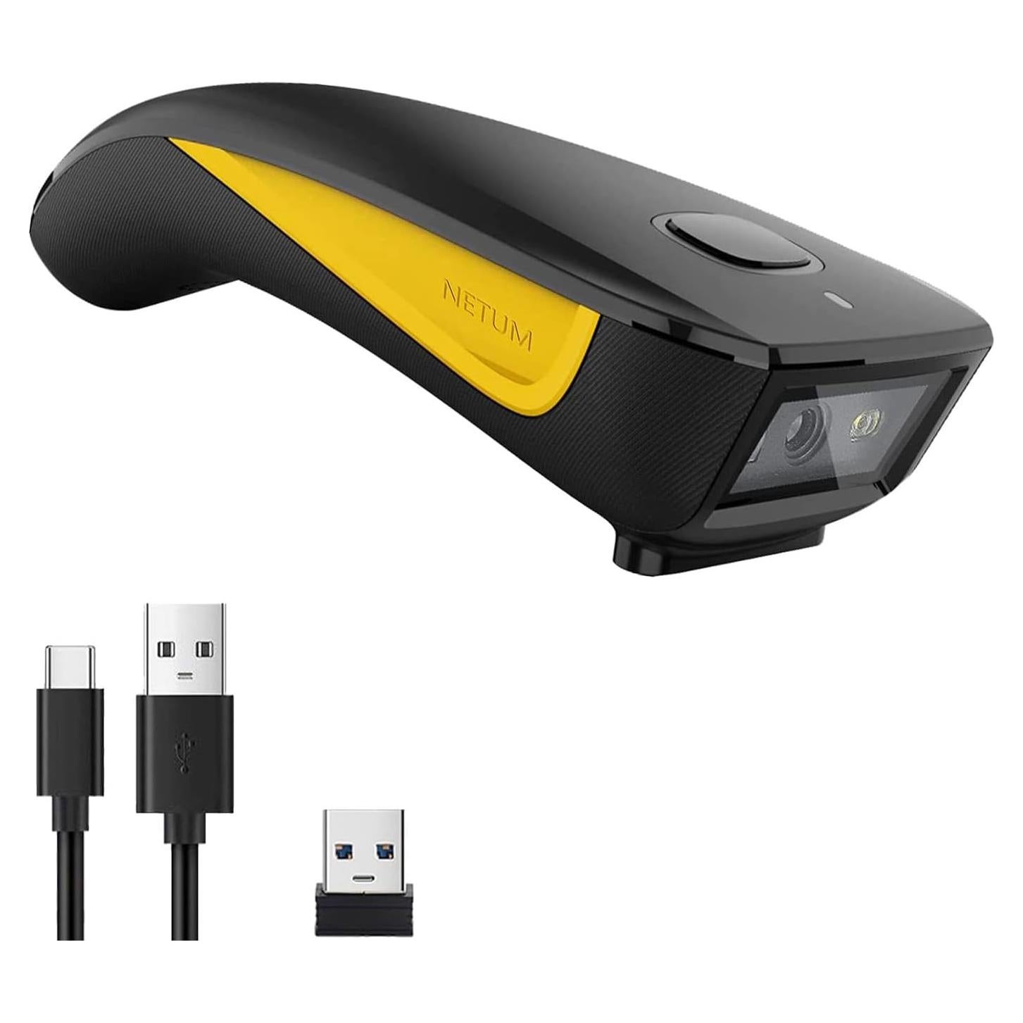 Escáner de Código QR NETUM C750 Inalámbrico 1D 2D Bluetooth