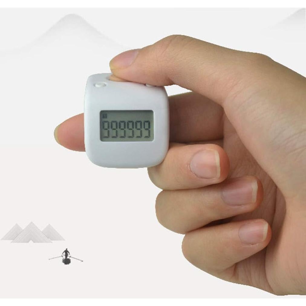 Contador Digital de Dedo HELYZQ 6 Dígitos Recargable USB