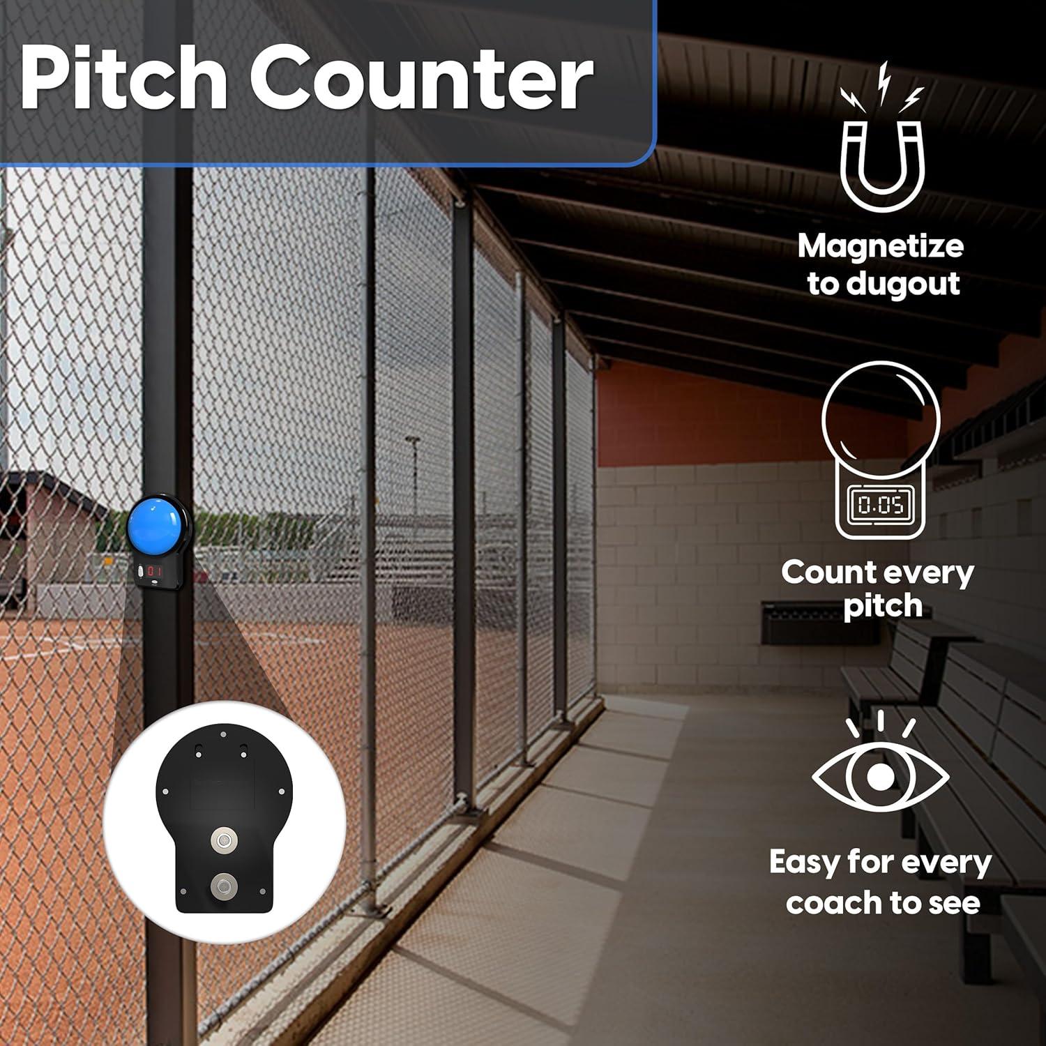 Contador Digital Grande Magnético Contador Redondo Fácil