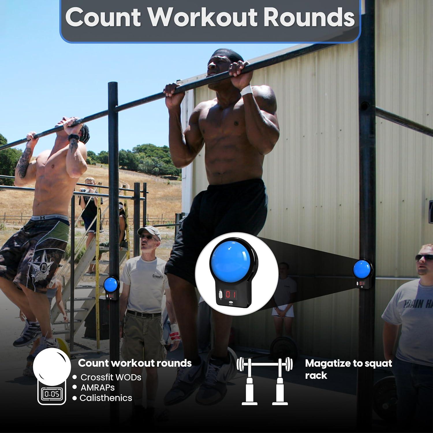 Contador Digital Grande Magnético Contador Redondo Fácil