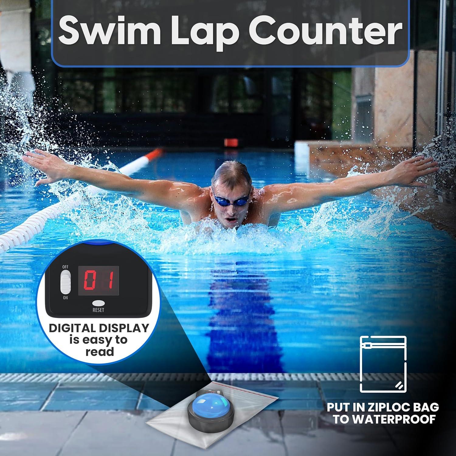 Contador Digital Grande Magnético Contador Redondo Fácil