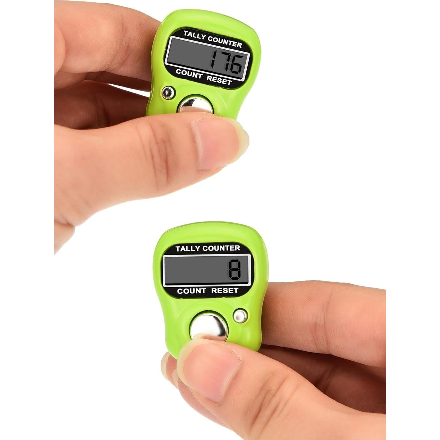 Contadores Manuales Tatuo 18 Piezas Ajustables 99999