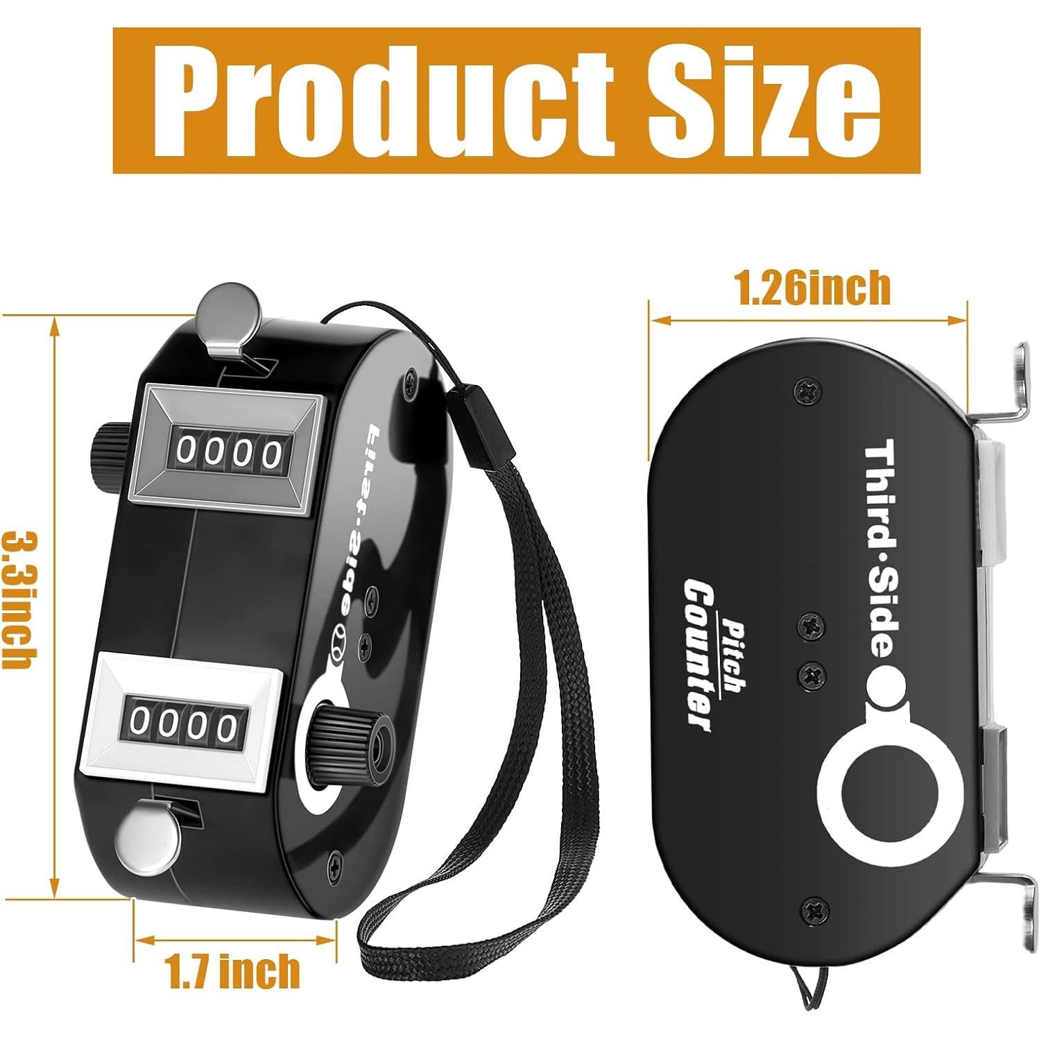 Contador Digital de Click Doble Tono Flutesan - 2 Piezas