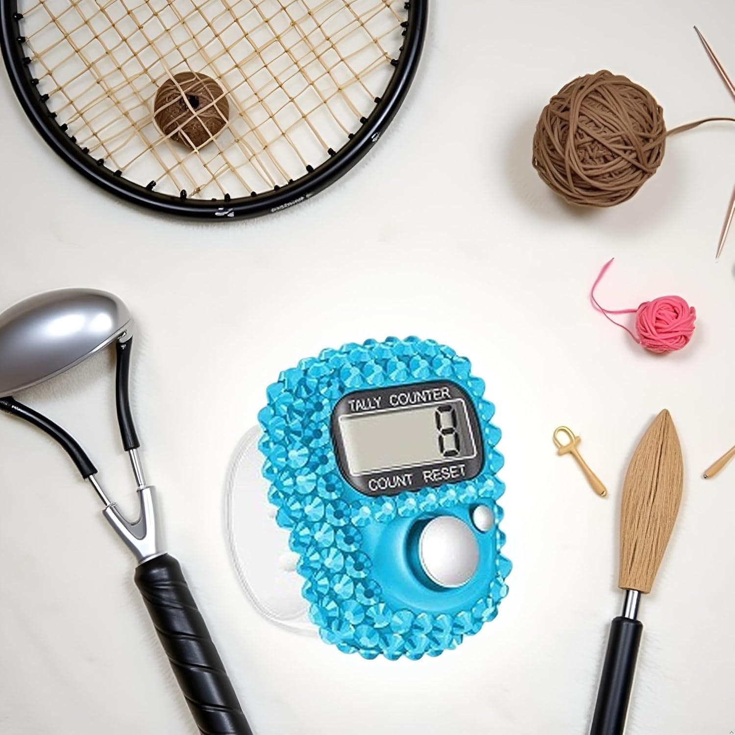 Contador Electrónico de Dedo Jowxsx Azul Portátil 0.08 kg