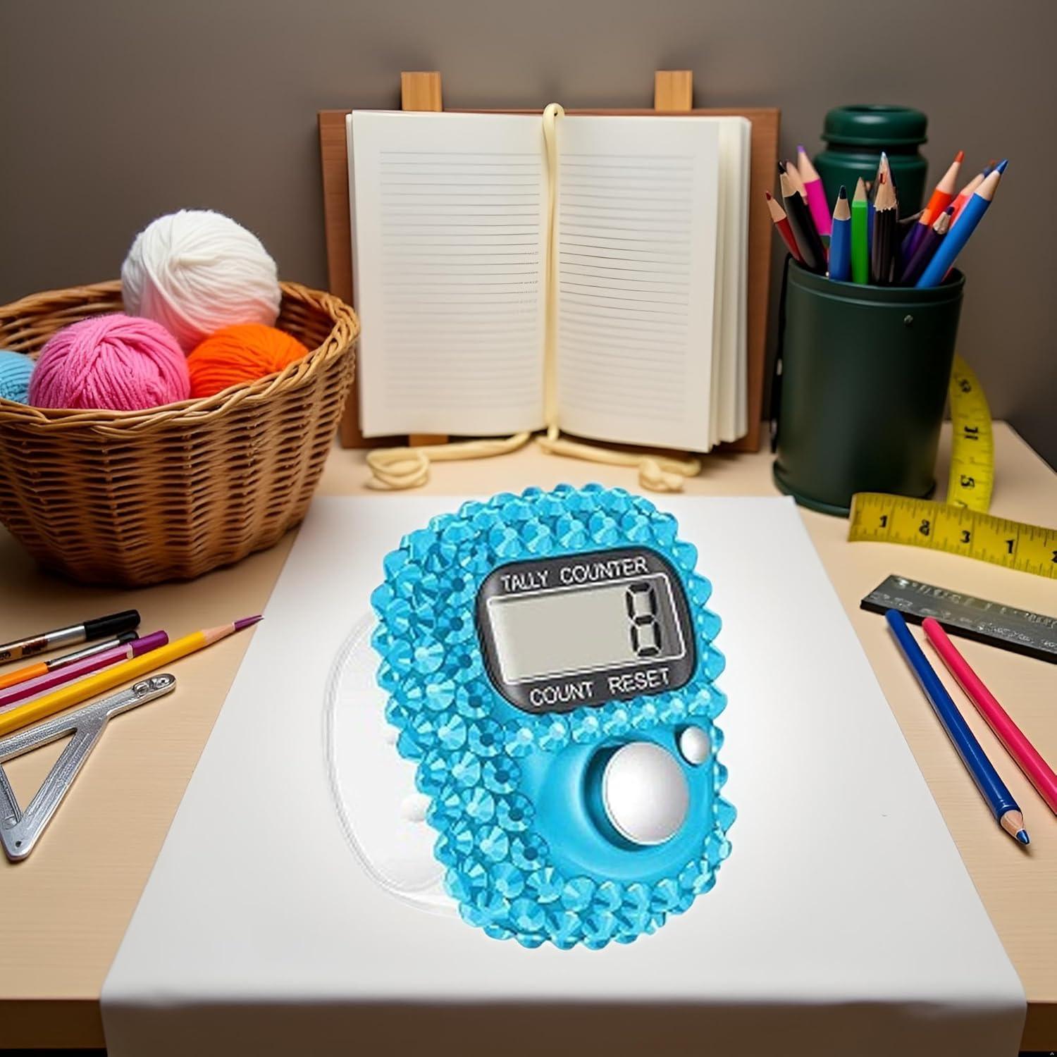 Contador Electrónico de Dedo Jowxsx Azul Portátil 0.08 kg