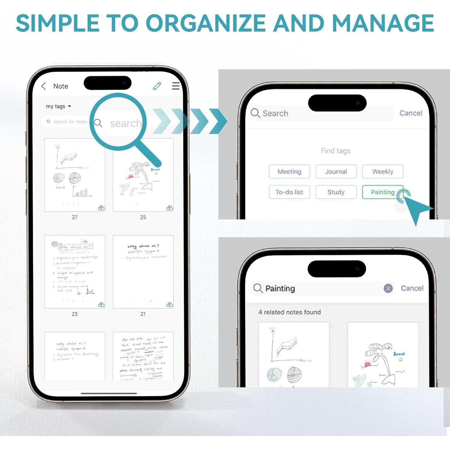 Bolígrafo Inteligente NEWYES SyncPen 4 con Cuaderno Digital