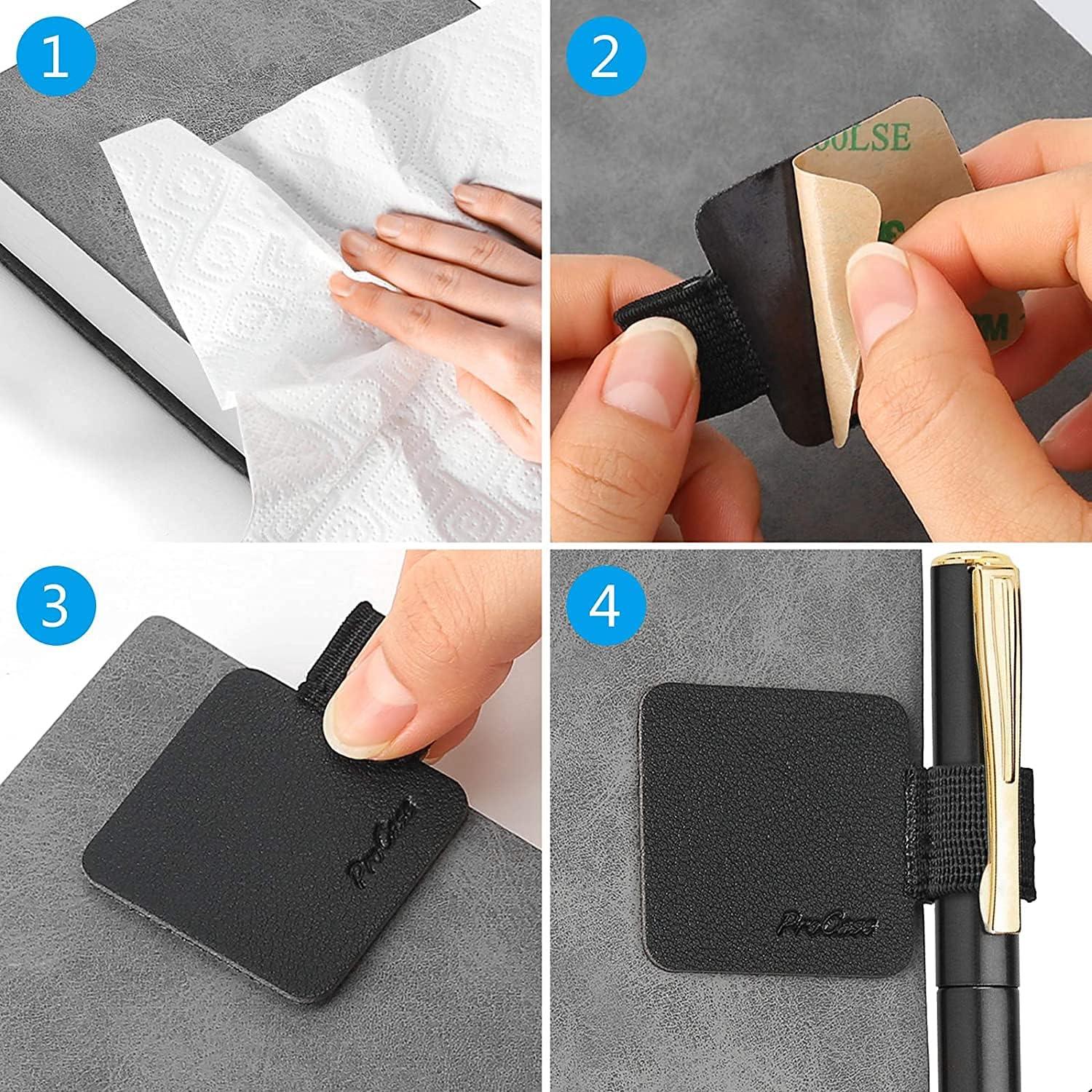 Soporte para Lápiz ProCase Negro - 5 Paquetes Autoadhesivos