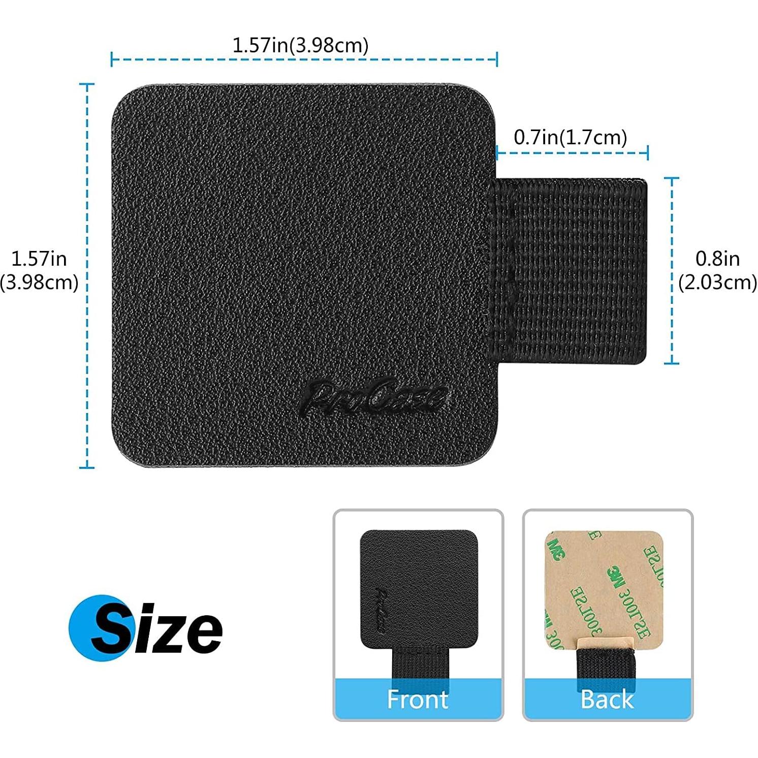 Soporte para Lápiz ProCase Negro - 5 Paquetes Autoadhesivos