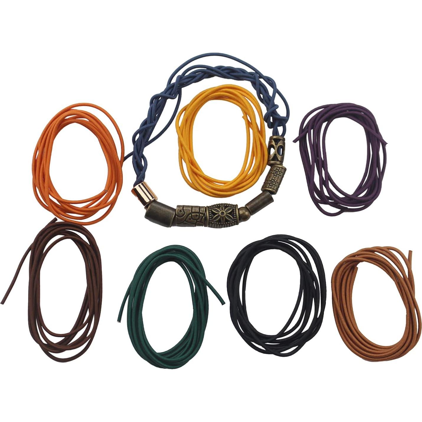 Kit de Bandas Elásticas para Cuaderno TN Dwpetzo 8 Pcs 8 Metros