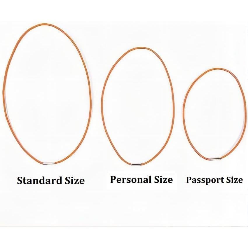 Pack of 13 Elastic Bands for Personal Size Travelers Notebook Connecting Inserts - Jump Bands Accessories for Traveler's Notebook Travel Journal